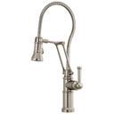 Artesso 1.8 GPM Pre-Rinse Pull-Down Kitchen Faucet with Dual Jointed Articulating Arm, Magnetic Docking Spray Head and Metal Finished Hose - dkxgiomqfvxsw30ys6zd_800x500@2x.jpg