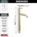 Trinsic 1.2 GPM Single Hole Vessel Bathroom Faucet - Metal Pop-Up Drain Assembly Not Included - etcxus5t4acn0dkdphue_800x500@2x.jpg