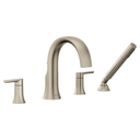 Doux Widespread Deck Mounted Roman Tub Filler with Built-In Diverter - Includes 1.75 GPM Hand Shower - excrtf0rusxbibhboglc_800x500@2x.jpg