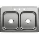 Bealeton 33" Drop In Double Basin Stainless Steel Kitchen Sink - qc6yiaywyqppe7kpywpx_800x500@2x.jpg