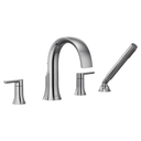 Doux Widespread Deck Mounted Roman Tub Filler with Built-In Diverter - Includes 1.75 GPM Hand Shower - uy6cinzggbyqc1kmlkli_800x500@2x.jpg