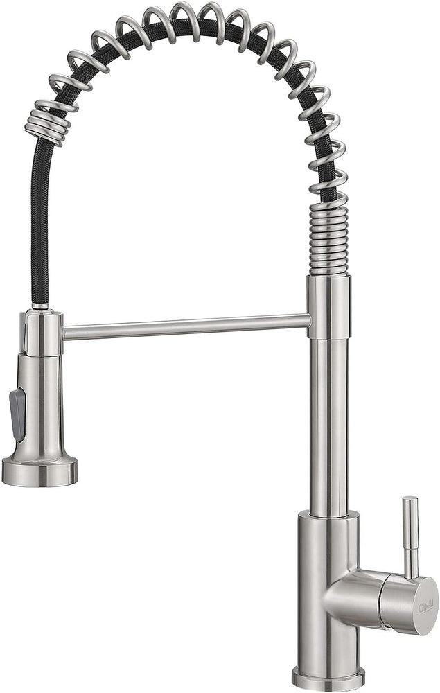 1.8GPM Kitchen Faucet with Pull Down Sprayer High Arc Single Handle Spring Kitchen Sink Faucet Brushed Nickel Modern Stainless Steel - 1_800x500@2x.jpg