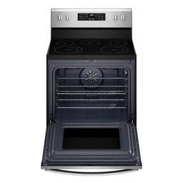 Whirlpool 4 Piece Kitchen Appliances Package with Side-by-Side Refrigerator, Electric Range, Dishwasher, and Over the Range Microwave in Fingerprint Resistant Stainless Steel - 44480667_x500.jpg