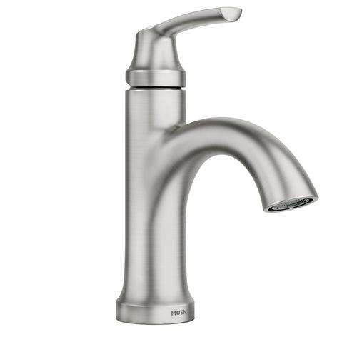 Wellton 4 in. Centerset Single Handle Bathroom Faucet in Spot Resist Brushed Nickel - 84980srn_800x500@2x.jpg