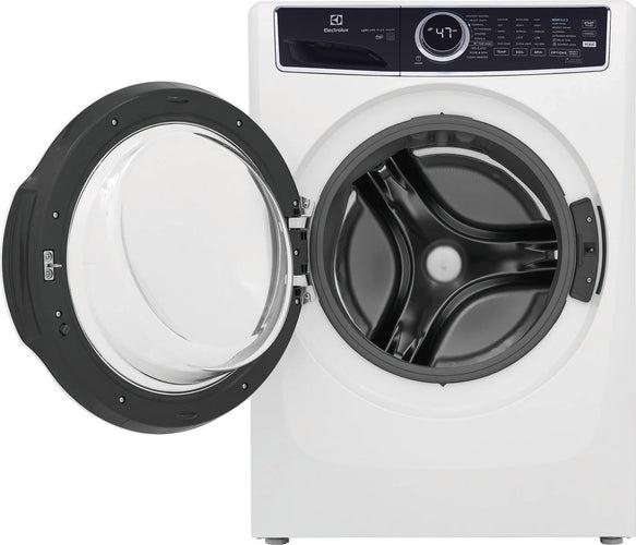 4.5 cu. ft. Stackable Front Load Washer in White with LuxCare Plus Wash System, Pure Rinse and 15-minute Fast Wash - ELFW7537AW-OE_x500