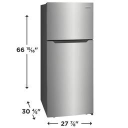 17.6 cu. ft. 28" Top Freezer Refrigerator in Brushed Steel, ENERGY STAR - FFHT1822UV-DIM_x500.jpg