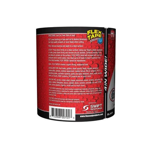 Flex Tape Black 4 in. x 5 ft. Strong Rubberized Waterproof Tape (4-Pack) - a0iahthx6kypldegsfps_x500.jpg