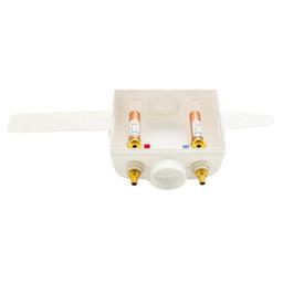 1/2 in. Crimp PEX Plastic Center Drain Washing Machine Outlet Box with Hammer Arrestors - a5oq7xu6ymk5hekqzjst_x500.jpg