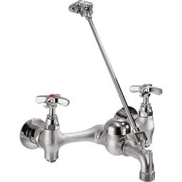 Double Handle Wallmount Faucet with Cross Handles Wall Brace and Pail Hook from the Commercial Series - a6v2eg2fw1xc7bikq4zq_800x500@2x.jpg