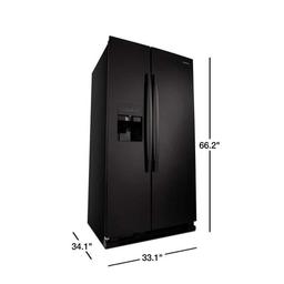 33" Width 21.4 cu. ft. Side by Side Refrigerator in Black - a7efjtqqcnmqnmtrnqiz_x500.jpg