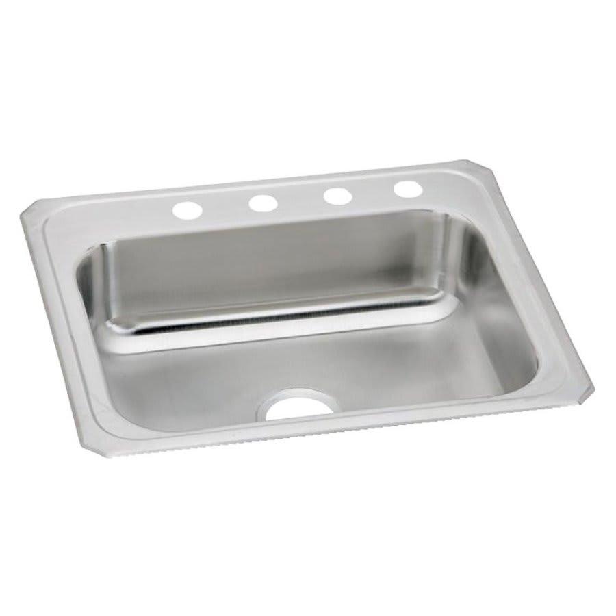 Celebrity Single Bowl Kitchen Sink, Top Mount, 25 x 22 in, 6-3/4 in Bowl Depth, 4-Hole, 20 ga Brushed Satin Steel, Stainless - a7pcrdrk51cqc3aditjy_800x500@2x.jpg