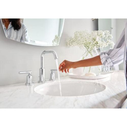 Gibson Widespread Bathroom Sink Faucet - Includes Pop-Up Drain Trim, Less Rough In - abeibfinznhdbcm9a7ho_x500.jpg