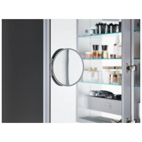 Verdera 20" x 30" Lighted Single Door Medicine Cabinet with Two Shelves, Built-in Outlets and Flip Out Magnifying Mirror - CA Title 24 Compliant - acez1nsjpkeluqenbyor_x500.jpg