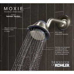 Moxie 2.5 GPM Single Function Shower Head with Bluetooth Technology - adjej3hqgnni193ksxqm_x500.jpg