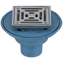 FD2254 Floor Drain, 2 in Outlet, No Hub, 4-3/16 in Square Brass Top - ag6glqz6jnllp7audwip_x500.jpg