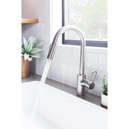 Talis Loop 1.75 GPM Pull-Down Kitchen Faucet HighArc Spout with Magnetic Docking & Toggle Spray Diverter - Limited Lifetime Warranty - agsu0ipsfha0o76tdxg3_x500.jpg