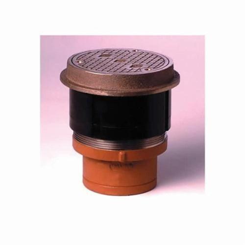 Cleanout With Top, 4 in Outlet, No Hub, 7 in Cover, Round, Nickel Bronze - ahd5jtl6drolitqcudzs_x500.jpg