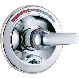 Single Handle Shower Valve Trim with Push Button Diverter and Metal Lever Handle from the Commercial Series - aidouebtaubthjkiu00r_800x500@2x.jpg