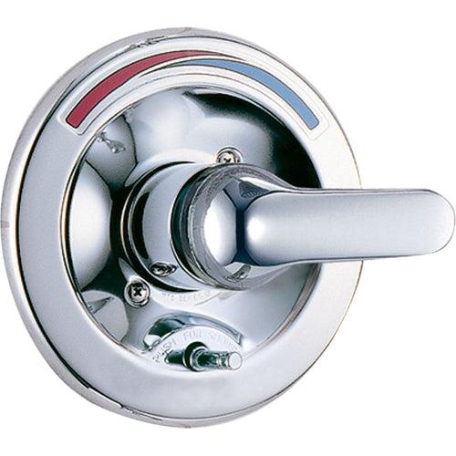 Single Handle Shower Valve Trim with Push Button Diverter and Metal Lever Handle from the Commercial Series - aidouebtaubthjkiu00r_x500.jpg