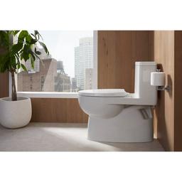 Reach 1.28 GPF One-Piece Compact Elongated Chair Height Toilet with Skirted Trapway and Left Hand Trip Lever - Seat Included - api3gwwmmgzthuhogq1u_x500.jpg