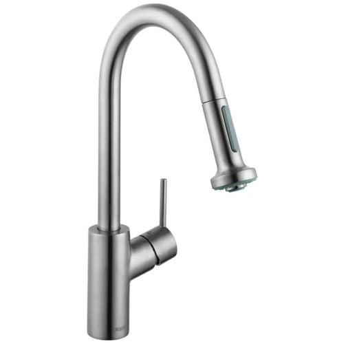 Talis SÂ² 1.75 GPM Pull-Down Kitchen Faucet HighArc Spout with Magnetic Docking & Non-Locking Spray Diverter - Limited Lifetime Warranty - as24aiskaa1wj6r12bxf_x500.jpg