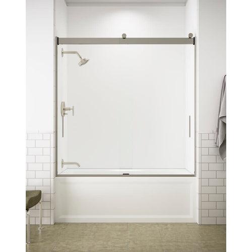 Levity 62" High x 59-5/8" Wide Bypass Frameless Tub Door with Clear Glass - at9qgwgbppqcks3onzjt_x500.jpg