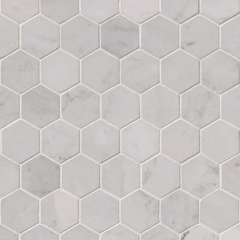 Carrara White Polished 2" Hexagon Mosaic Tile - avpdqdzffrttewkuc16y_800x500@2x.jpg