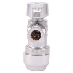 SharkBite 1/2 in. Push-to-Connect x 3/8 in. O.D. Compression Chrome-Plated Brass Quarter-Turn Angle Stop Valve - axlo2s2zdls76166ddcu_x500.jpg