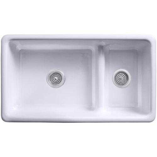 Iron/Tones 33" Undermount Smart Divide Double Basin Enameled Cast Iron Kitchen Sink - ayilqavtwrksevpcpkei_x500.jpg