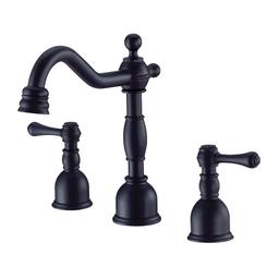 Opulence® Widespread Lavatory Faucet, ADA, 2 Handle, 3-Hole, 1.2 gpm, Satin Black - ayxmlgkmvwrl3ijnutof_800x500@2x.jpg