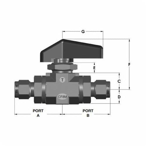 1-Piece Ball Valve, 3/8 in, Comp, Standard Port, Stainless Steel Ball, 316/316L Stainless Steel - b3dedffmg3mv1d3b0ibf_x500.jpg