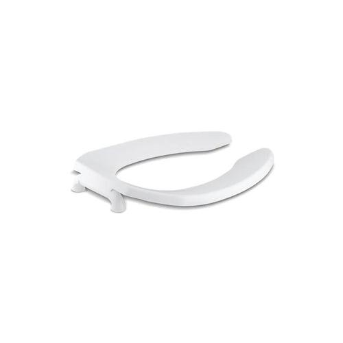 Lustra™ Toilet Seat, Elongated Bowl, Open Front, Less Cover, Plastic, White - b4bgjox7qd5lkynyn7tn_x500.jpg