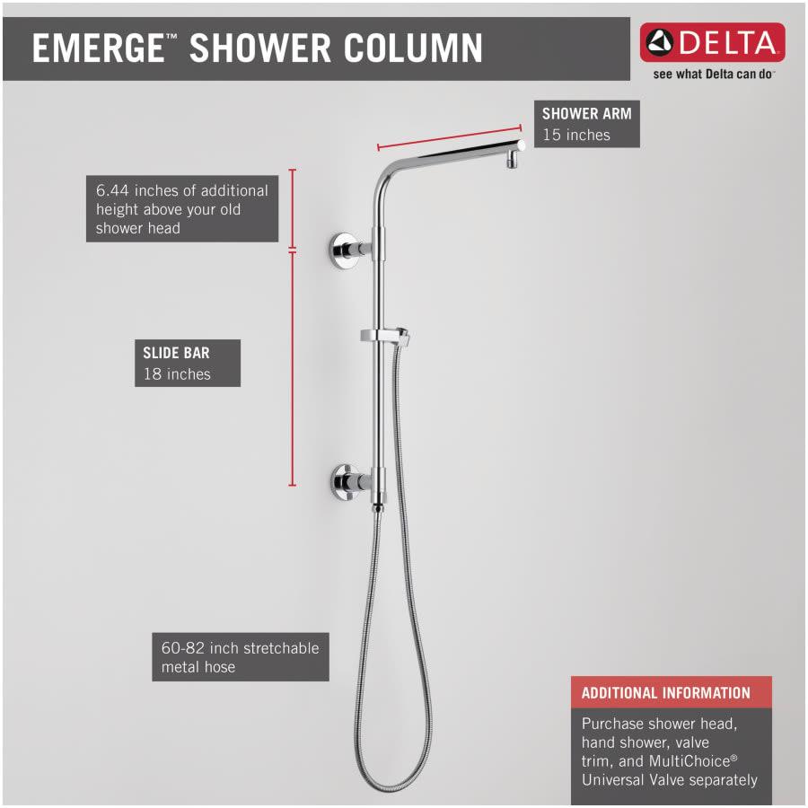 Emerge 18" Round Shower Column with Hose and Integrated Diverter - Less Shower Head and Hand Shower - b9ywxjekb4kzitpknjal_800x500@2x.jpg