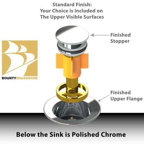 Lavatory Pop Down Drain, Champagne Champagne Bronze PVD Enduro PVD - bdbwqze7btoq6dogvxhl_x500.jpg