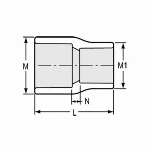 Reducer Coupling, 2 x 1 in, Socket, SCH 40/STD, PVC - bdwt5shkkhrymizbrf5w_x500.jpg