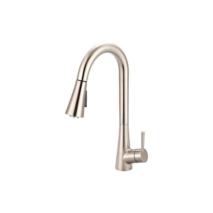 Kitchen Faucet, Deck Mount, ADA, 1 Lever Handle, 1 or 3-Hole, PVD Brushed Nickel - bhgurybrwpohreg8mv6n_800x500@2x.jpg