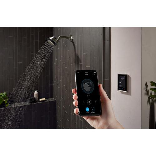 Moxie 2.5 GPM Single Function Shower Head with Bluetooth Technology - biepwmmgwqbxefiik8hh_x500.jpg