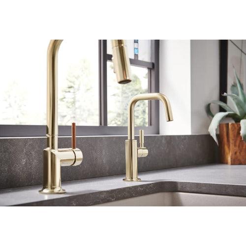 Odin 1.8 GPM Single Hole Pull Down Kitchen Faucet with Square Spout - Less Handle - bierfxcttjrydqdqsgsj_x500.jpg