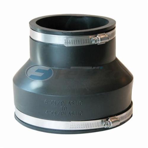 Transition Coupling, 6 x 3 in, Cast Iron/Plastic x Cast Iron/Plastic, Flexible PVC - bjhjfgfkjffqkdcakick_x500.jpg