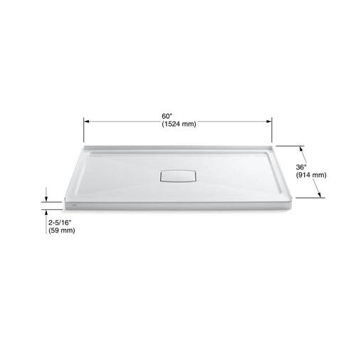 Archer 60" x 36" Single Threshold Center Drain Shower Base with Removable Drain Cover - bki93ovtylkwqj1gw6ru_x500.jpg