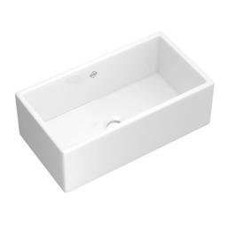 Single Bowl Kitchen Sink, Apron Mount, 33 x 18 in, 10 in Bowl Depth, Fireclay, White - blcwsqh9aojizkdgfcid_800x500@2x.jpg