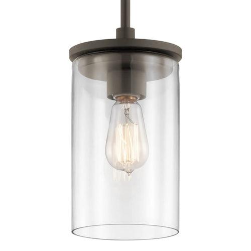 Crosby Single Light 6" Wide Mini Pendant with Clear Glass Shade - bmcdcviloandasmcy8ql_x500.jpg