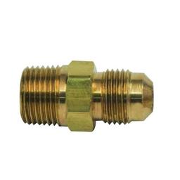 Male Adapter, 3/8 in, Flare x MNPT, Brass, Rough Brass, Domestic - bmmucl8tj74br8upr89a_x500.jpg