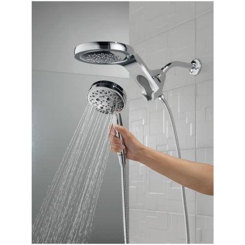 Universal Showering Round 2.5 GPM Multi Function 2-in1 In2ition Shower Head and Hand Shower with Touch Clean, H2Okinetic and MagnaTite Technology - bmoulvtywaxl6sv785ci_x500.jpg