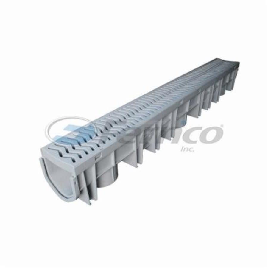 StormDrain™ Single Piece Drain Channel With Grate, Polypropylene, Gray - bnr9deer3dkjsft8fomu_800x500@2x.jpg