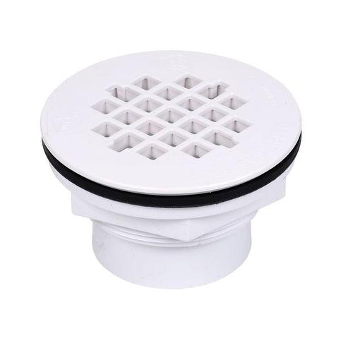 2 in, 101 PS PVC Solvent Weld Shower Drain with Plastic Strainer - bnsc4n2uelwtexyz9xjm_x500.jpg