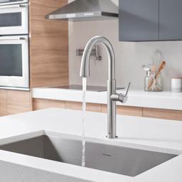 Studio S 1.8 GPM Single Hole Pull Down Kitchen Faucet with Re-Trax Technology - bps8uuzuvr7kx7foodar_x500.jpg