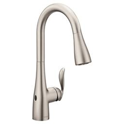 Arbor™ Kitchen Touchless Faucet, Deck Mount, ADA, 1 Lever Handle, 1 or 3-Hole, Spot Resist Stainless - bpts89h13alwhnzans1f_800x500@2x.jpg