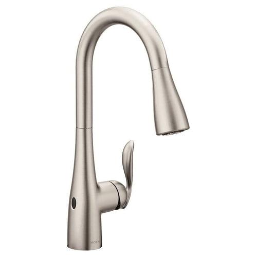 Arbor™ Kitchen Touchless Faucet, Deck Mount, ADA, 1 Lever Handle, 1 or 3-Hole, Spot Resist Stainless - bpts89h13alwhnzans1f_x500.jpg