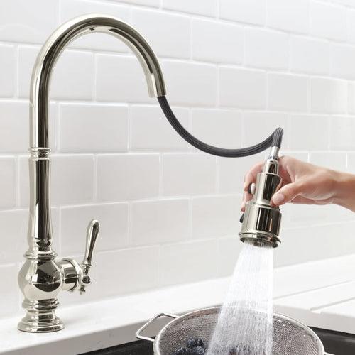 Artifacts 1.5 GPM Single Hole Pull Down Kitchen Faucet - bssar3lhob5hstslrnik_x500.jpg